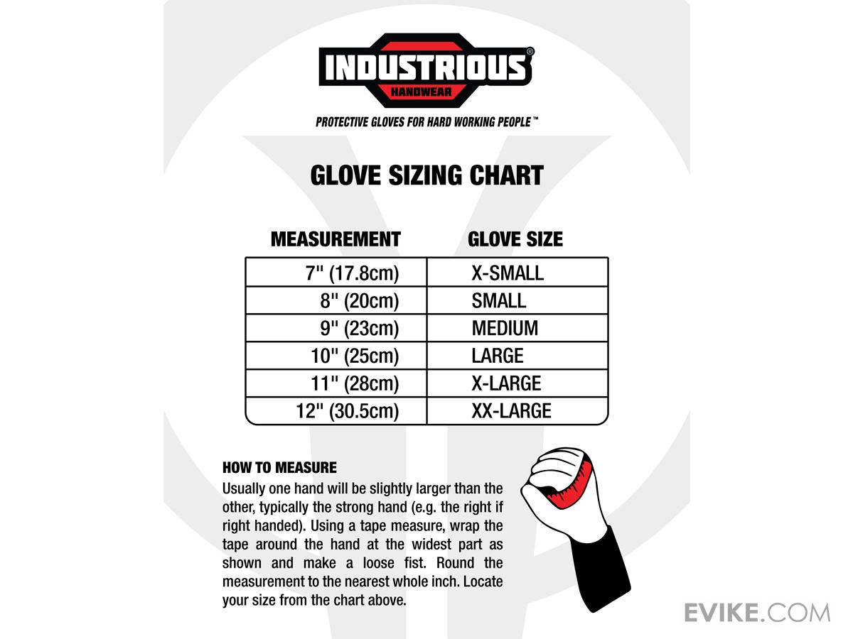 Industrious Handwear Unlined Gloves (Model Blue Line American Flag