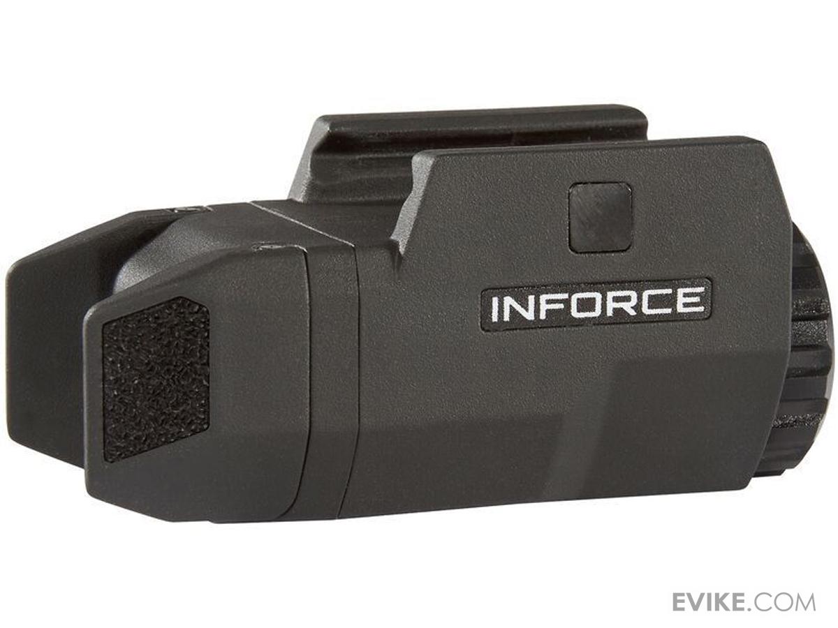 INFORCE APLc 200 Lumen Picatinny Rail Mounted Weapon Light for Pistols (Color Black