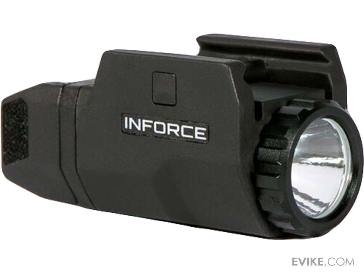 INFORCE APLc 200 Lumen Picatinny Rail Mounted Weapon Light for Pistols (Color Black