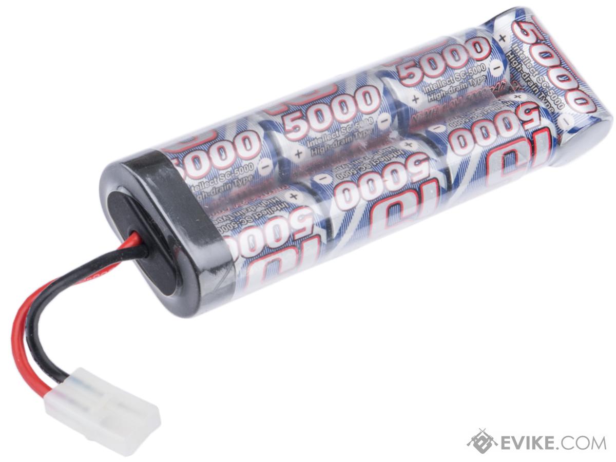 Intellect Large Brick Type NiMH Battery for Airsoft AEGs with Large Tamiya Connector (Size: 8.4V 5000mAh)