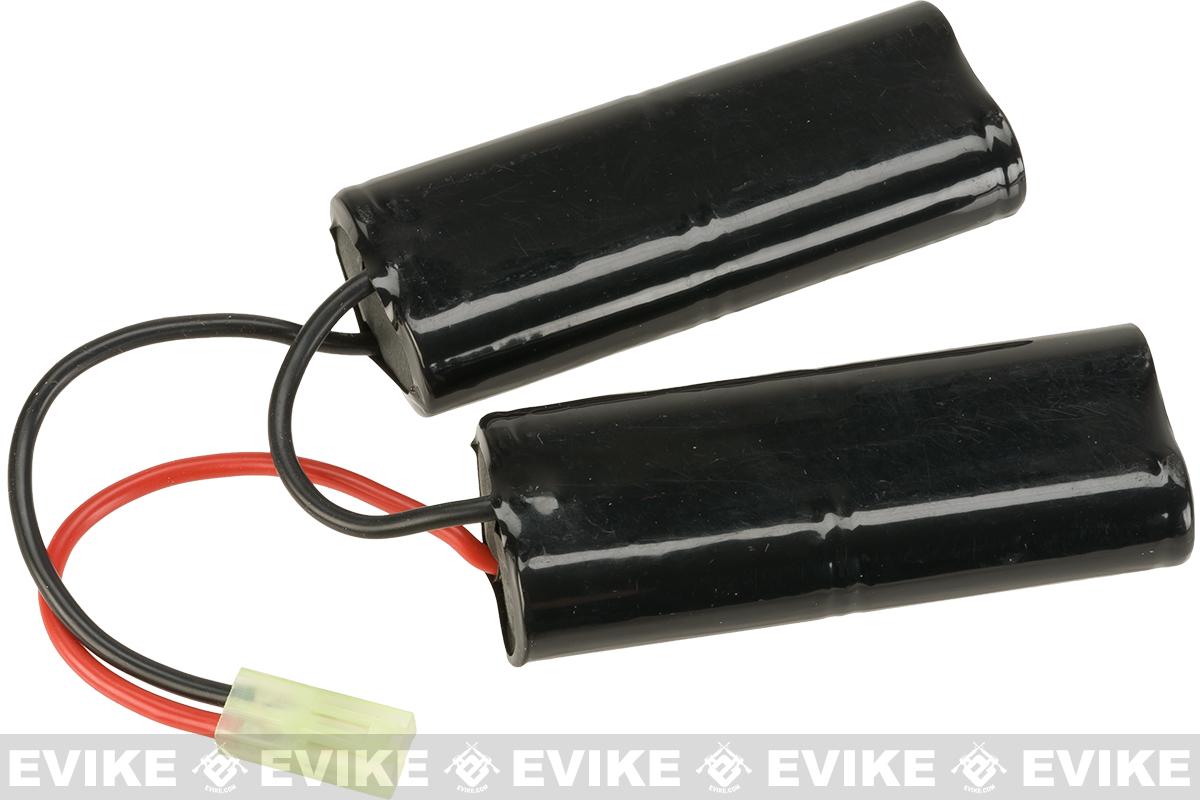 Intellect Custom NiMH Airsoft Battery Pack for Airsoft AEGs (Size 9.6V 2300mAh / Small Tamiya