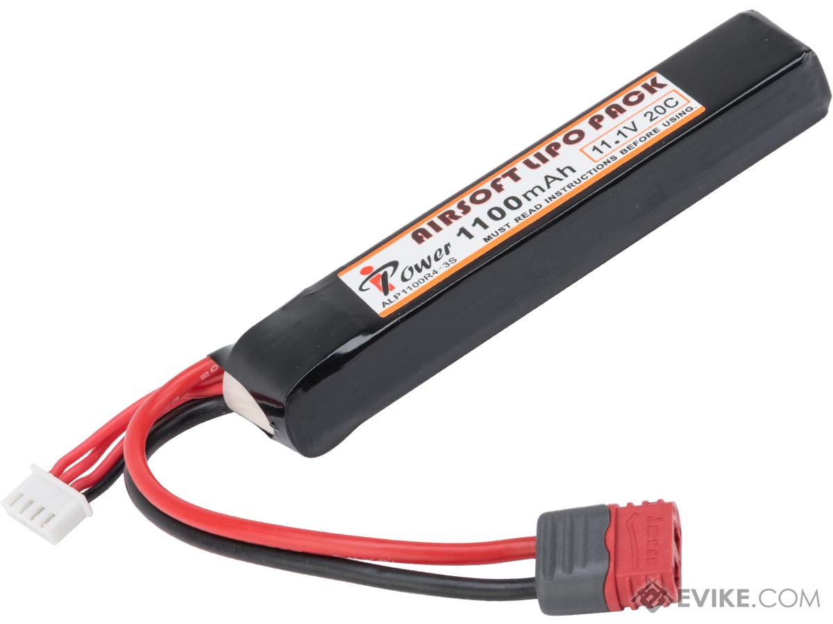 BLUE MAX - Batterie Lipo 11,1V 1100mAh 20C - Heritage Airsoft