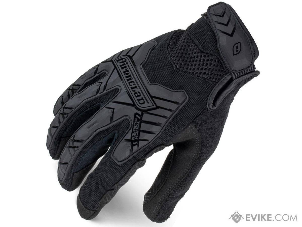 Ironclad Command Tactical Grip Impact Gloves (Color: Black / Large)