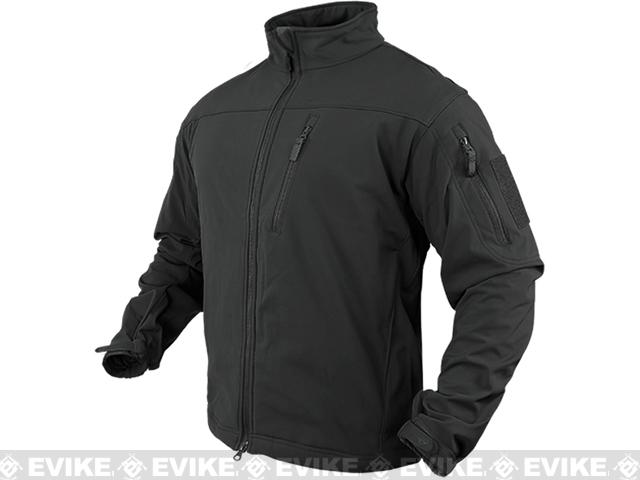 Condor Tactical Phantom Soft Shell Jacket - Black (Size: Medium)