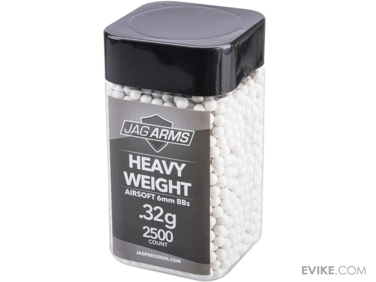JAG Armament Heavyweight Match Grade 6mm Airsoft BBs (Weight .32gram
