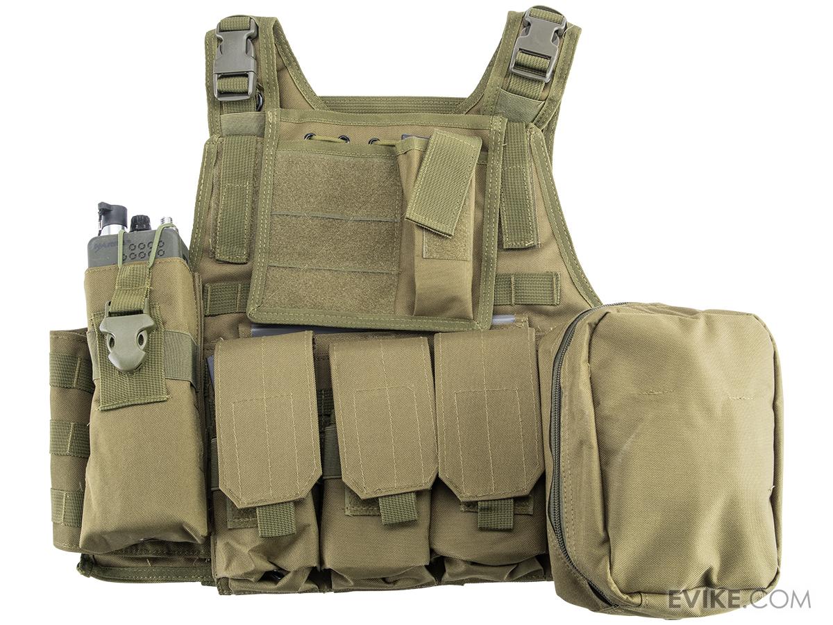 Defcon Commando Chest Rig (Color OD Green), Tactical Gear/Apparel, Chest Rigs & Harnesses