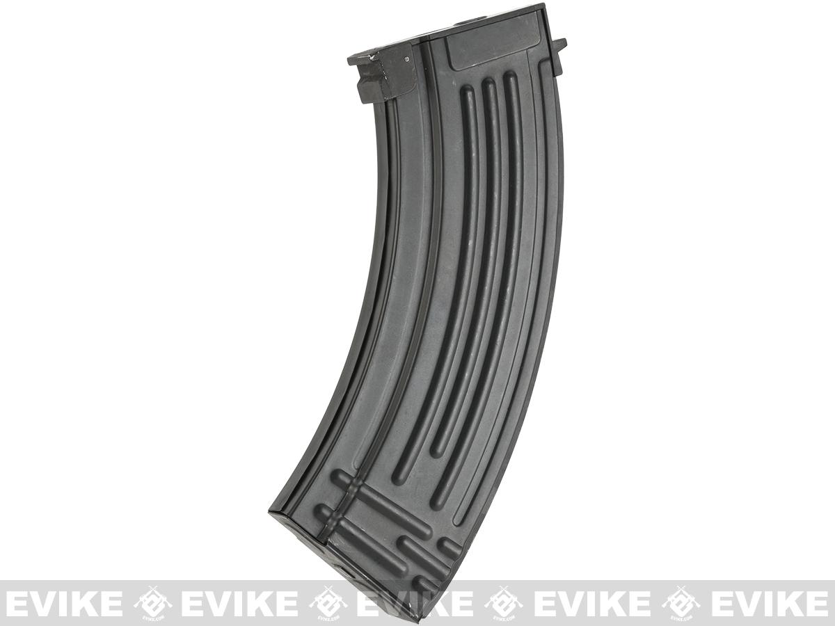 E&L Airsoft 120 Round Steel Mid-Cap Magazine for AK Series Airsoft AEG Rifles (Package: Single Mag)