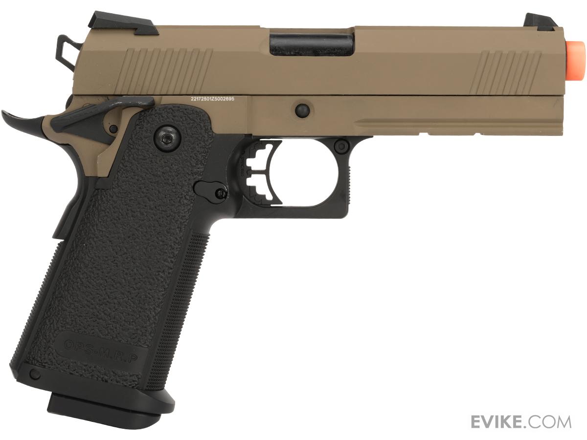 JAG Arms GM4 4.3 Gas Blowback Airsoft Pistols (Color Black / Tan