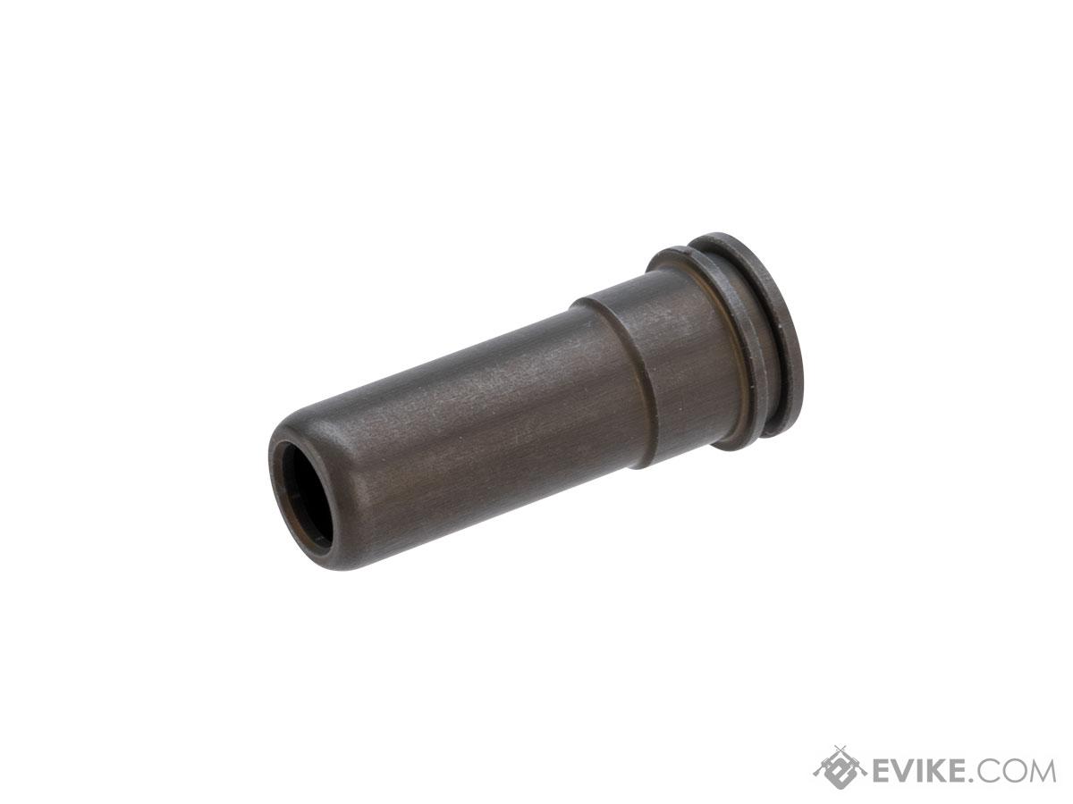EPeS Airsoft CNC Aluminum Double O-Ring Air Seal Nozzle for Airsoft AEG Series (Length: 21.5mm)