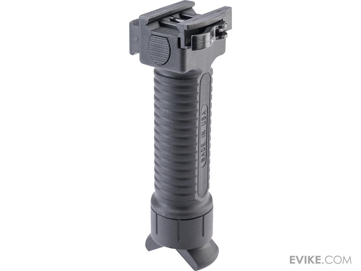 JE Machine Quick Detach Vertical Support Tactical Bi-Pod Grip