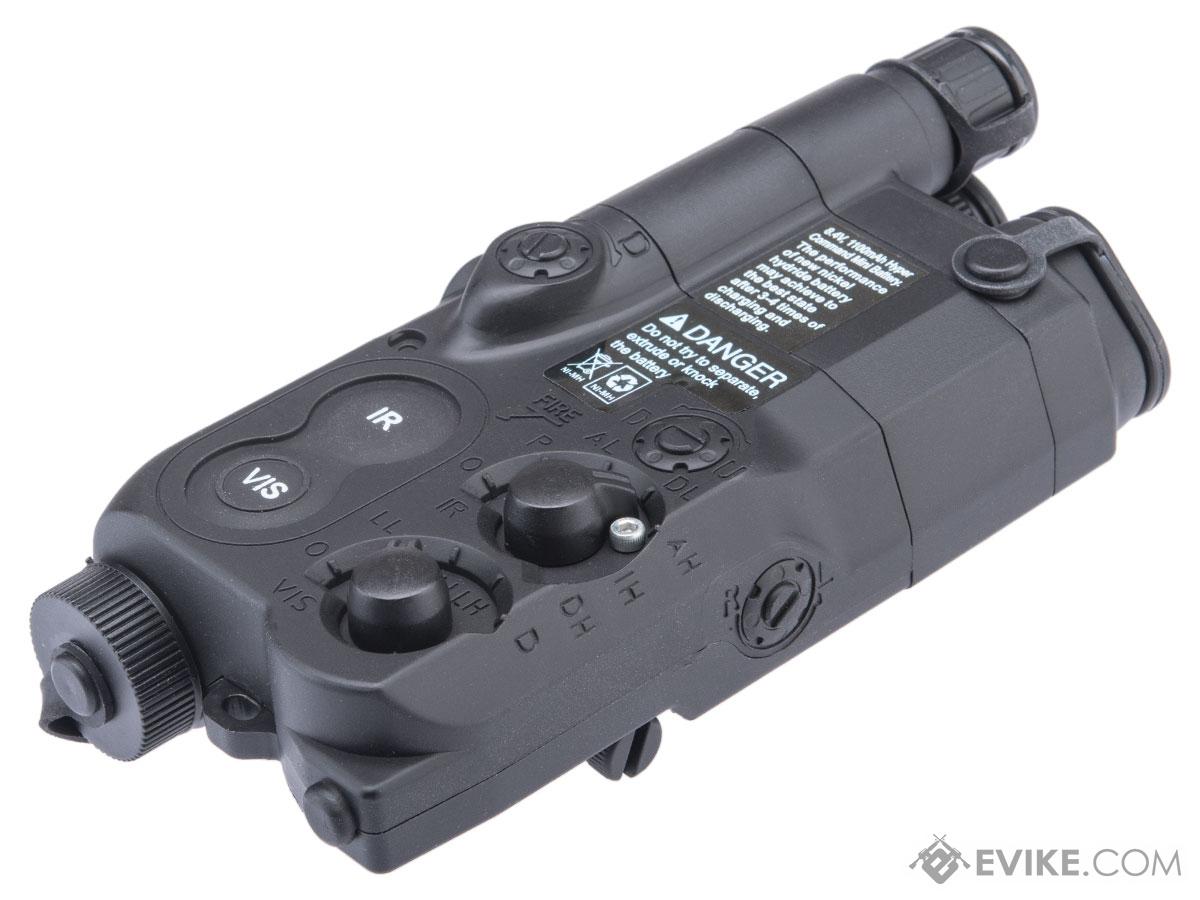 JG Works Mock AN / PEQ16 Battery Case for Airsoft Rifles (Color Black