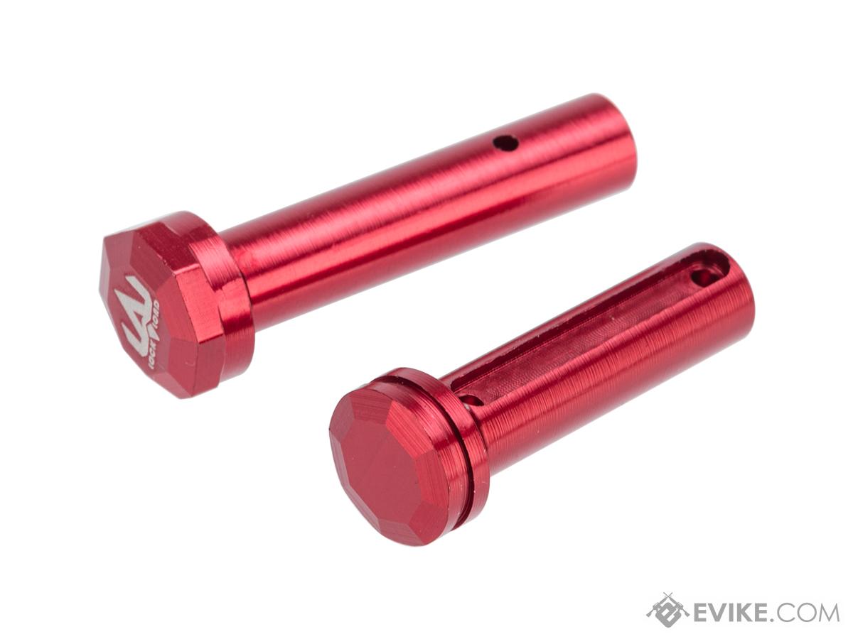 Poseidon PLAL-003-G Belladonna Aluminum Takedown Pins Pins (Color: Red)