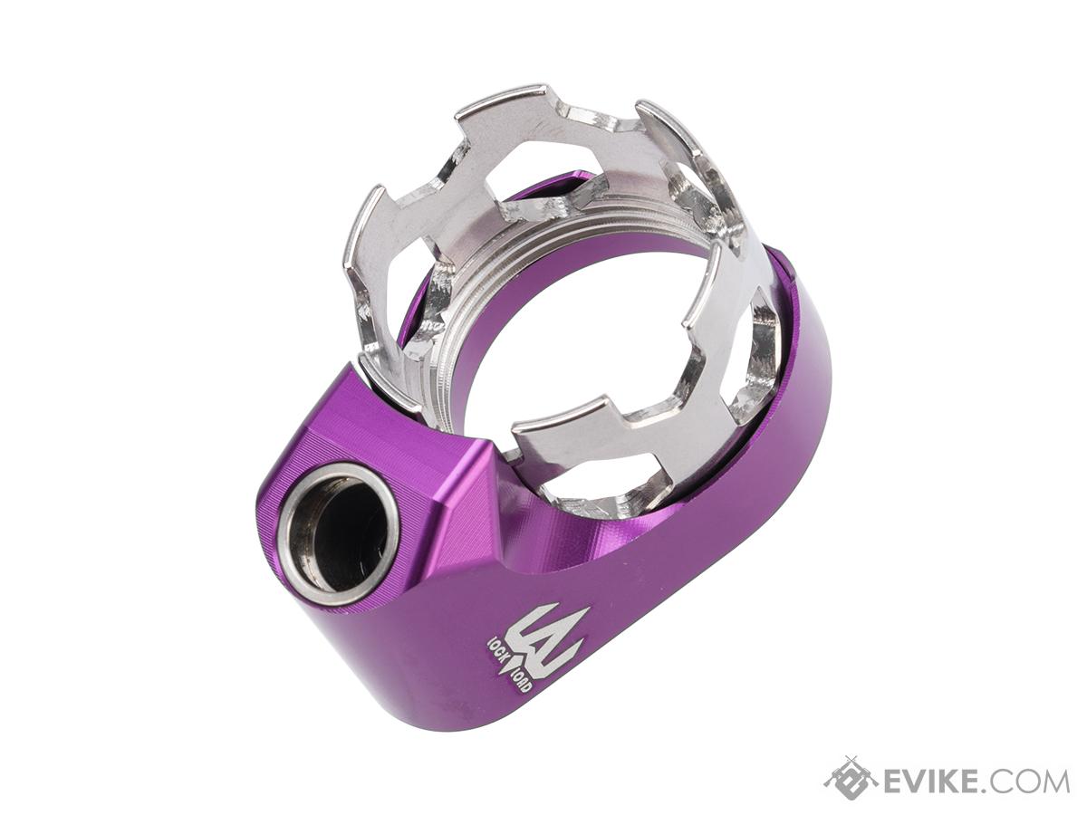 Poseidon PLAL-004-G Steel Armor Extended Stock Castle Nut Sling Mount (Color: Purple)