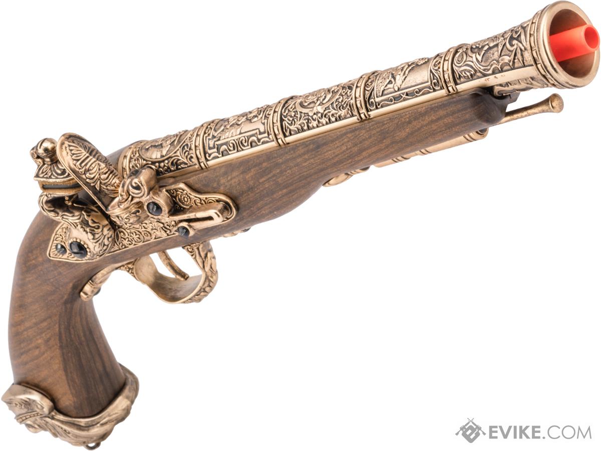 HFC 18th Century Flintlock Pirate High Power Airsoft Pistol (Color: Gold / CO2)