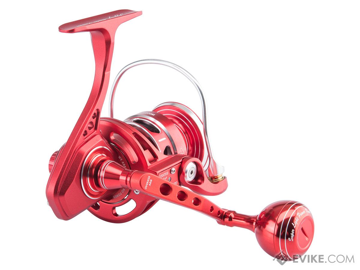 Jigging Master Super Star Spinning Reel (Color: Red - Silver / 3000XH),  MORE, Fishing, Reels -  Airsoft Superstore