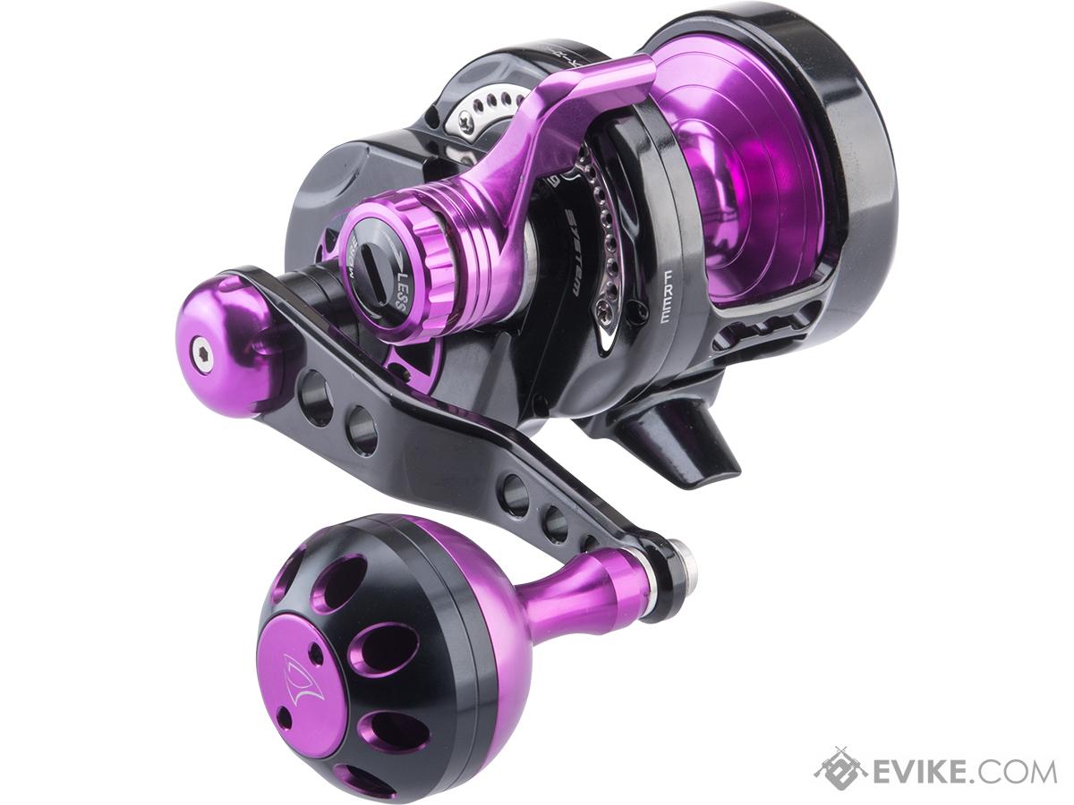 Jigging Master Monster Game High Speed Fishing Reel (Color: Black-Purple /  PE4 / Left Hand), MORE, Fishing, Reels -  Airsoft Superstore