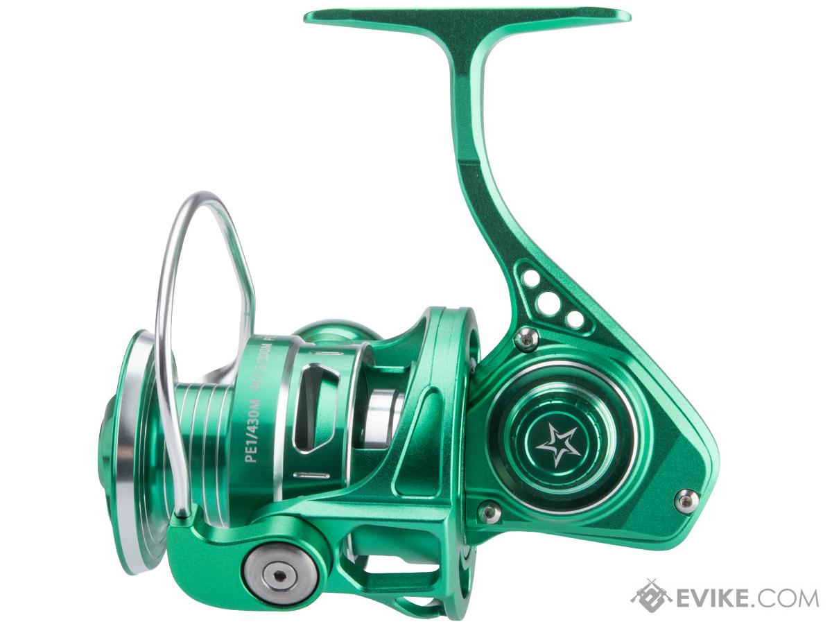 Jigging Master Super Star Spinning Reel (Color: Green - Silver / 3000XH),  MORE, Fishing, Reels -  Airsoft Superstore