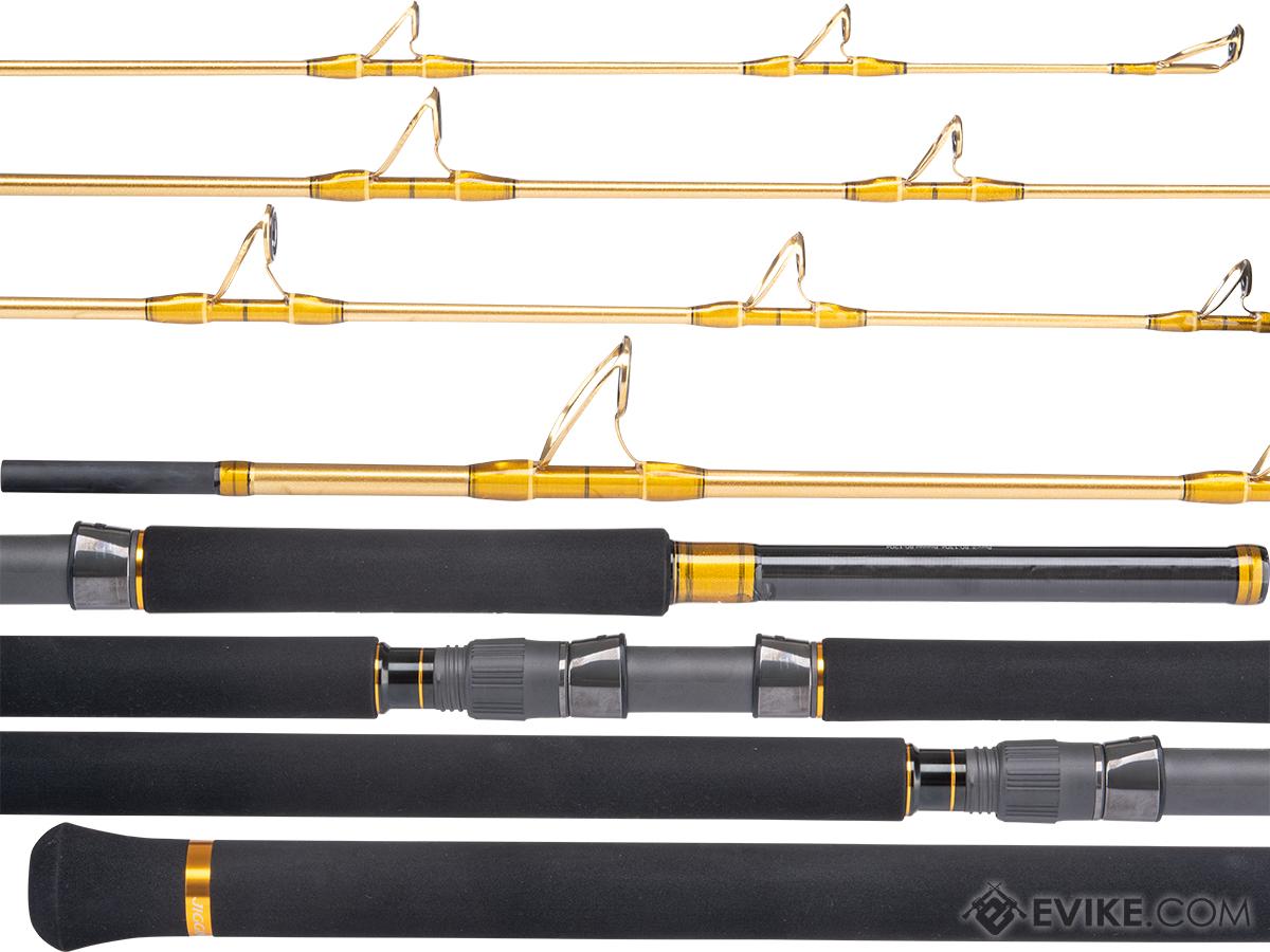 Jigging Master Yellow Fin Gangster VIP Pencil & Popping Fishing Rod (Model: 8'8 / Black-Gold)
