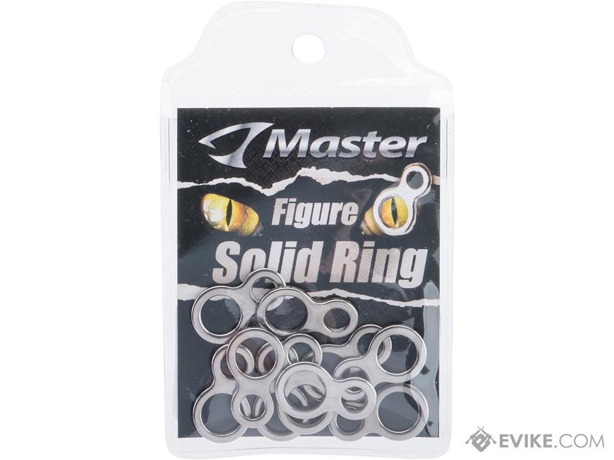 Jigging Master Figure 8 Stainless Steel Solid Ring (Size: Large), MORE ...