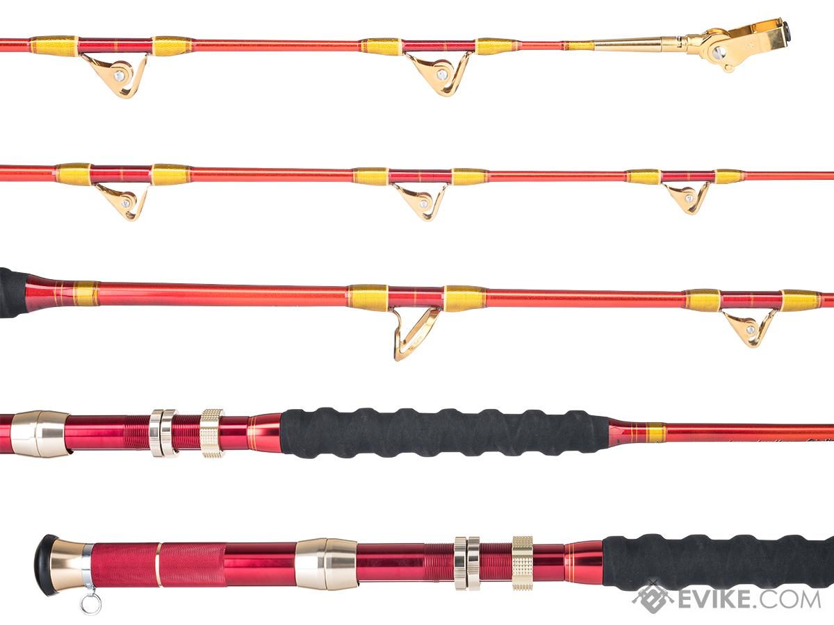 Jigging Master Bottom Sniper 168 Boat Fishing Rod (Color: Red-Gold