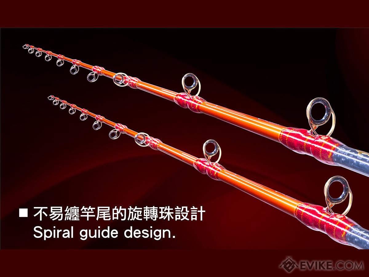 Jigging Master Ruby Star Jigging Fishing Rod (Model: #3B / Black-Orange),  MORE, Fishing, Rods -  Airsoft Superstore