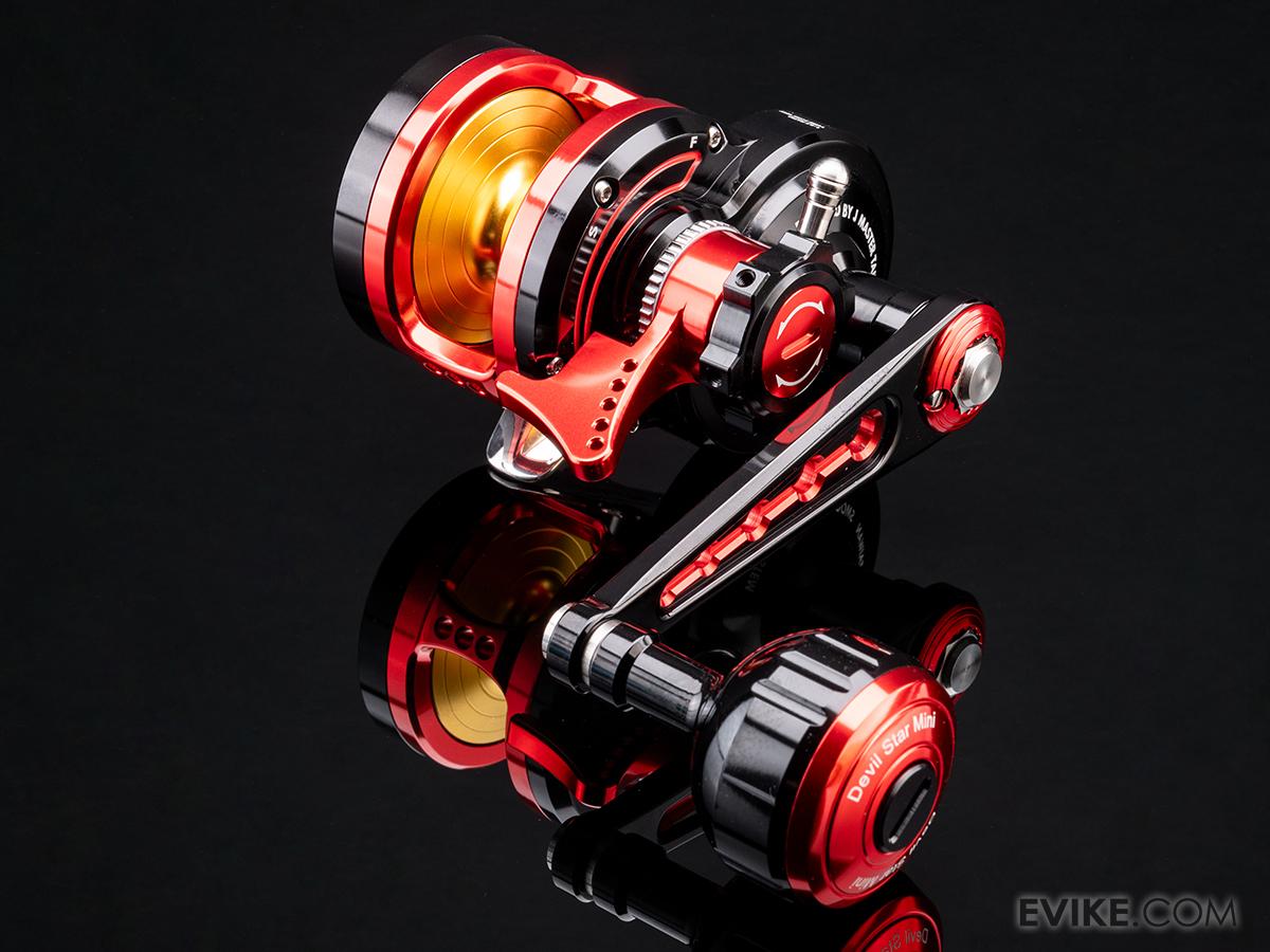 drag master fishing reel Maxel Armory Wind Conventional Reels ARMORY15BK fully hard anodized to protect against corrosion and providing a solid Jigging Master Monster Game Spinning