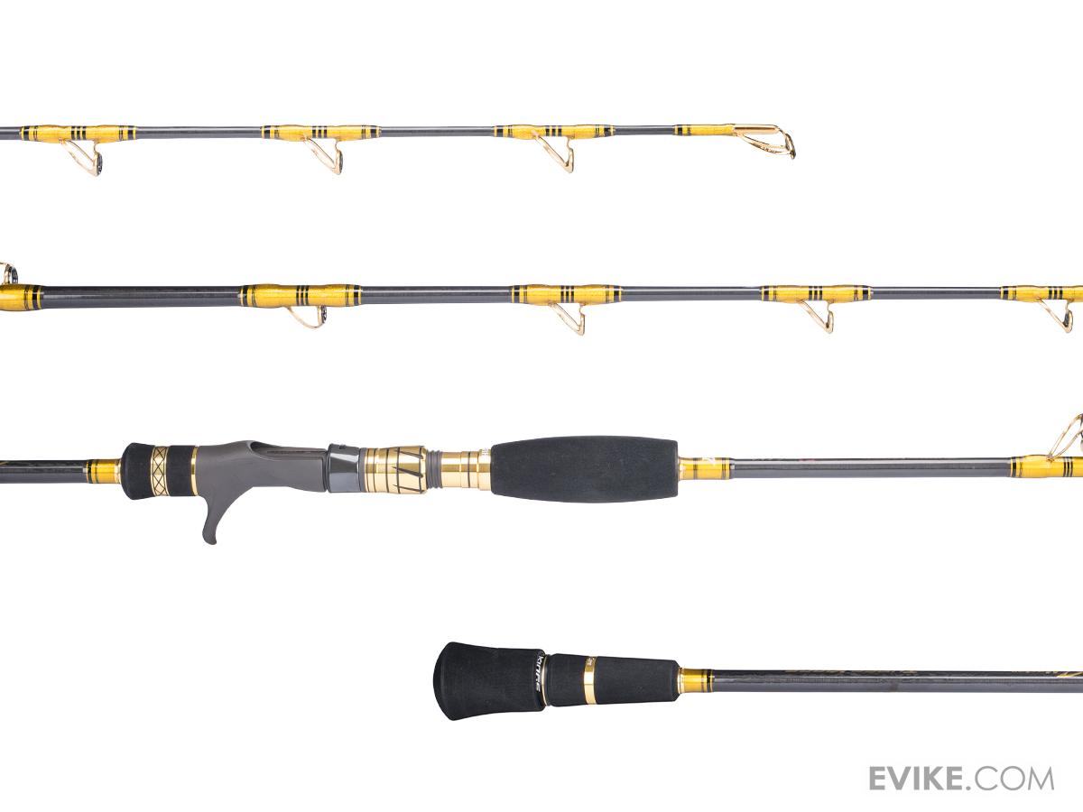 Jigging Master 2025 Three Kings Special Solid Fishing Rod (Model: 58BH /  Black-Gold) | Evike.com