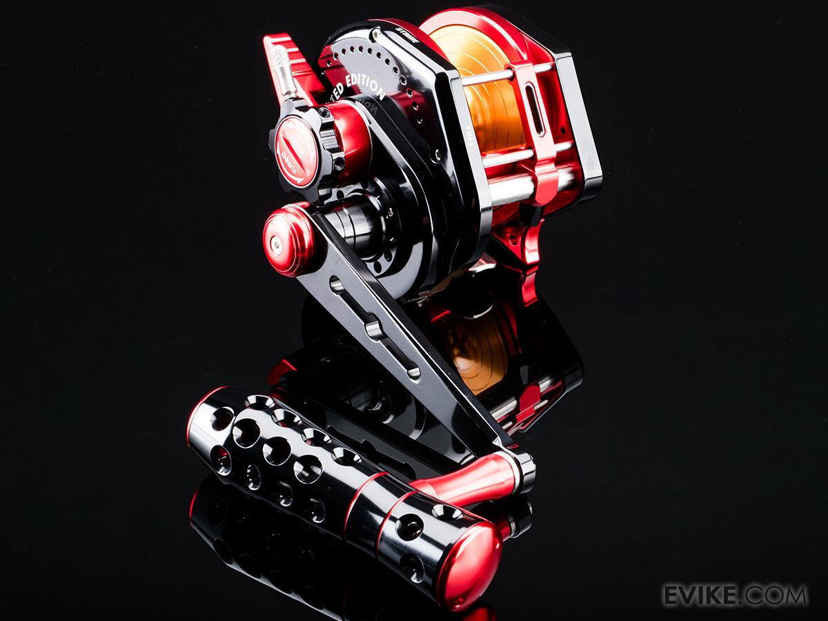 dual knob fishing reel Penn Squall II Lever Drag Conventional Reels Featuring an open top design with machined YUMOSHI SE2500 Dual Handle Zero-Gap