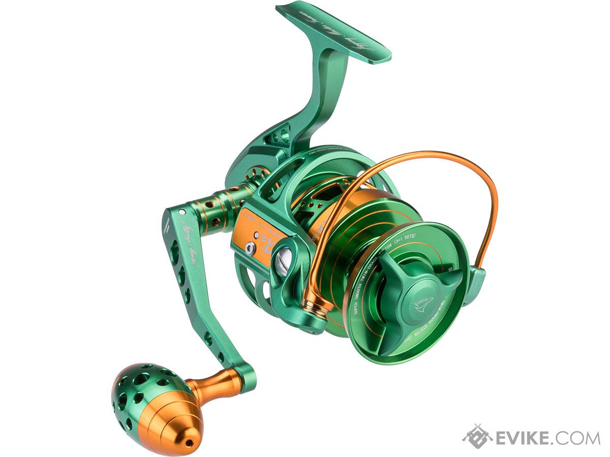Jigging Master Monster Game Spinning Fishing Reel (Model: 5000H / Yellow  Fin Special Green & Gold), MORE, Fishing, Reels -  Airsoft  Superstore