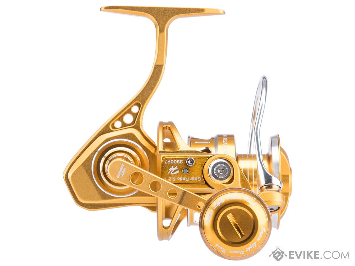 Jigging Master Super Star Spinning Reel (Color: Gold - Silver / 3000H),  MORE, Fishing, Reels -  Airsoft Superstore