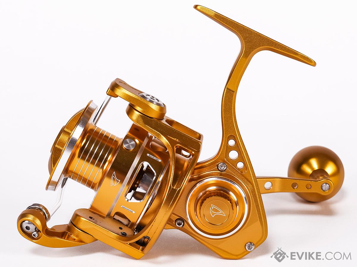 Jigging Master Super Star Spinning Reel (Color: Gold - Silver / 3000H),  MORE, Fishing, Reels -  Airsoft Superstore