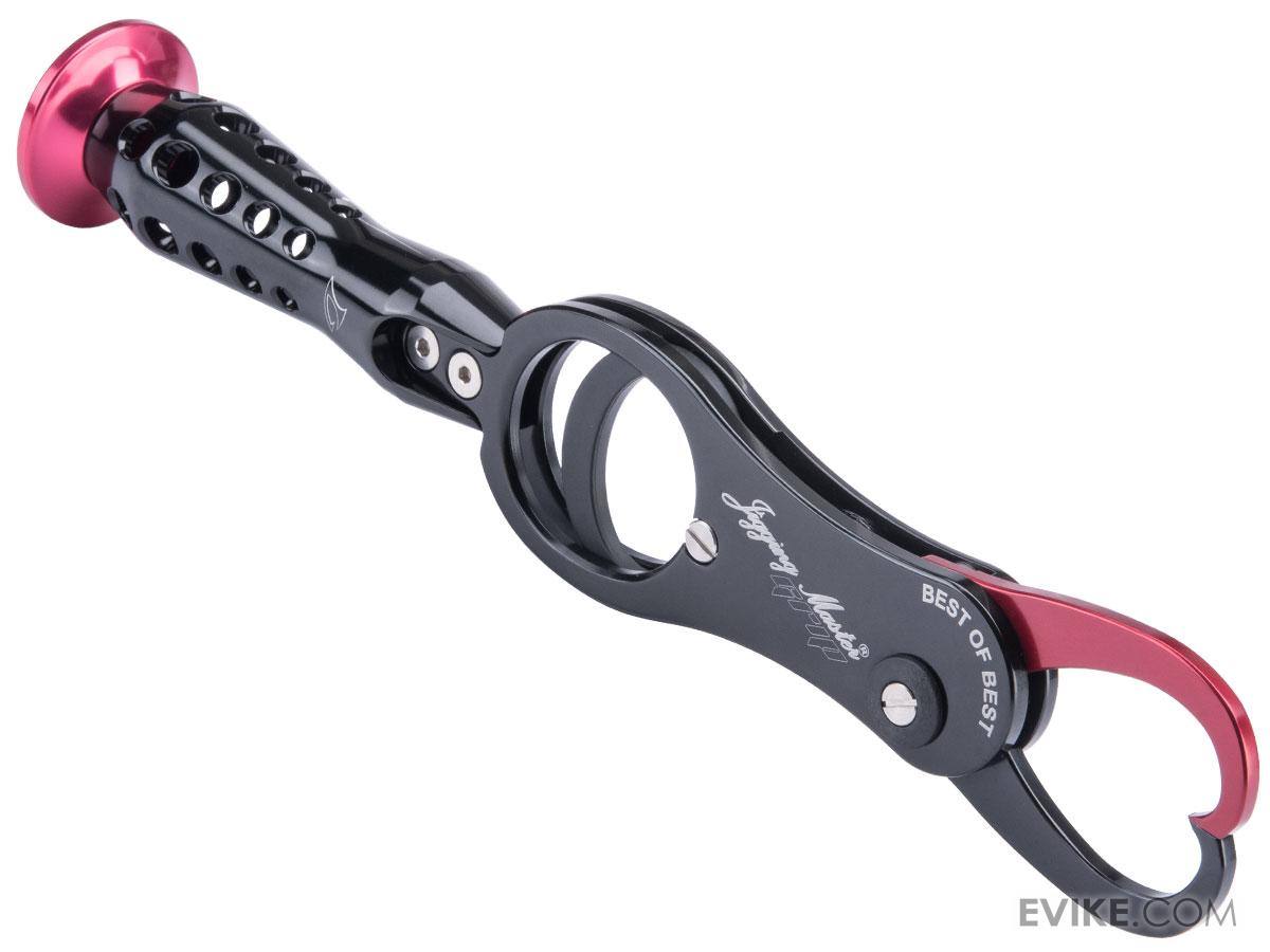 Jigging Master GRIP Harmless Fishing Gaff (Color: Black - Red)