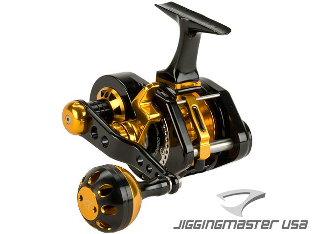 Jigging Master UnderHead Reel (Color: Black-Gold / PE3 / Right Hand)