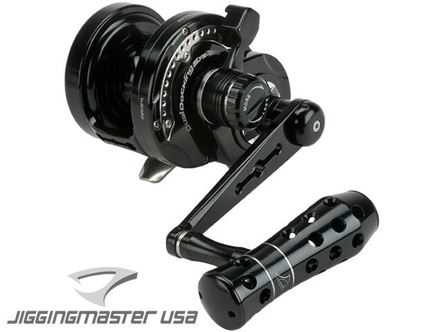 Jigging Master Monster Game High Speed Fishing Reel (Color: Black / PE5 / Right Hand)