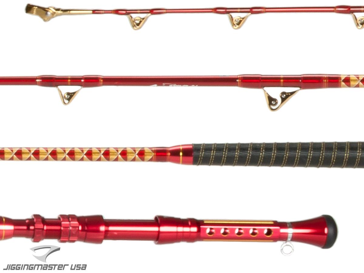 Wiki Jigging 7" Ocean Fire 40100LB Class Trolling / Boat Rod, MORE