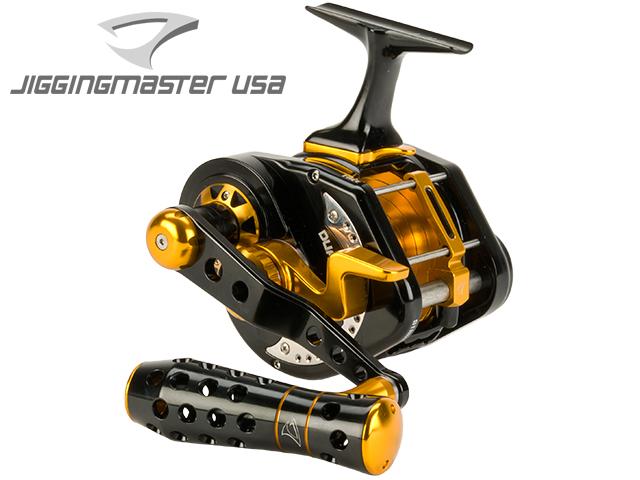 Jigging Master UnderHead Reel (Color: Black-Gold / PE7 / Right Hand)