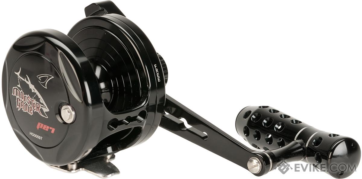 Jigging Master Monster Game High Speed Fishing Reel (Color: Black / PE7 /  Right Hand)