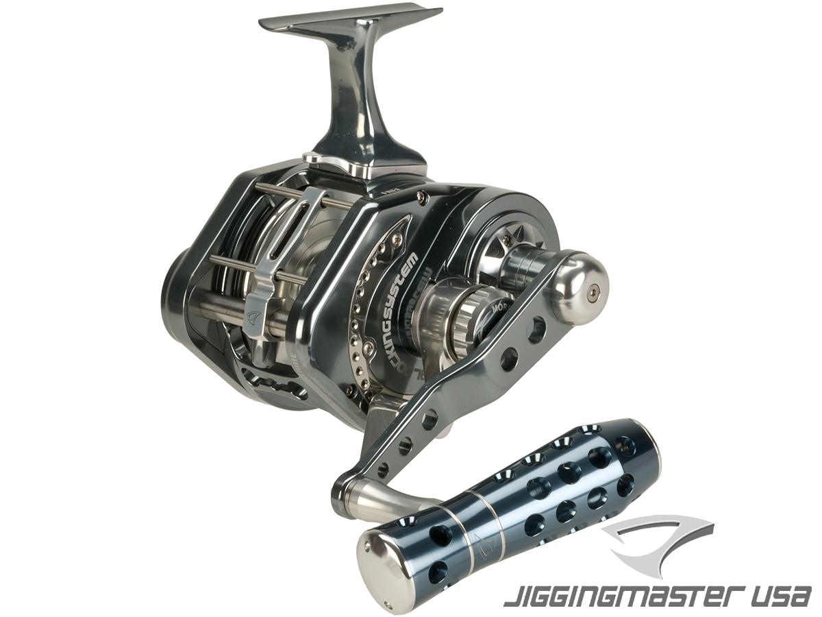 Jigging Master UnderHead Reel (Color: Grey-Silver / PE7 / Left