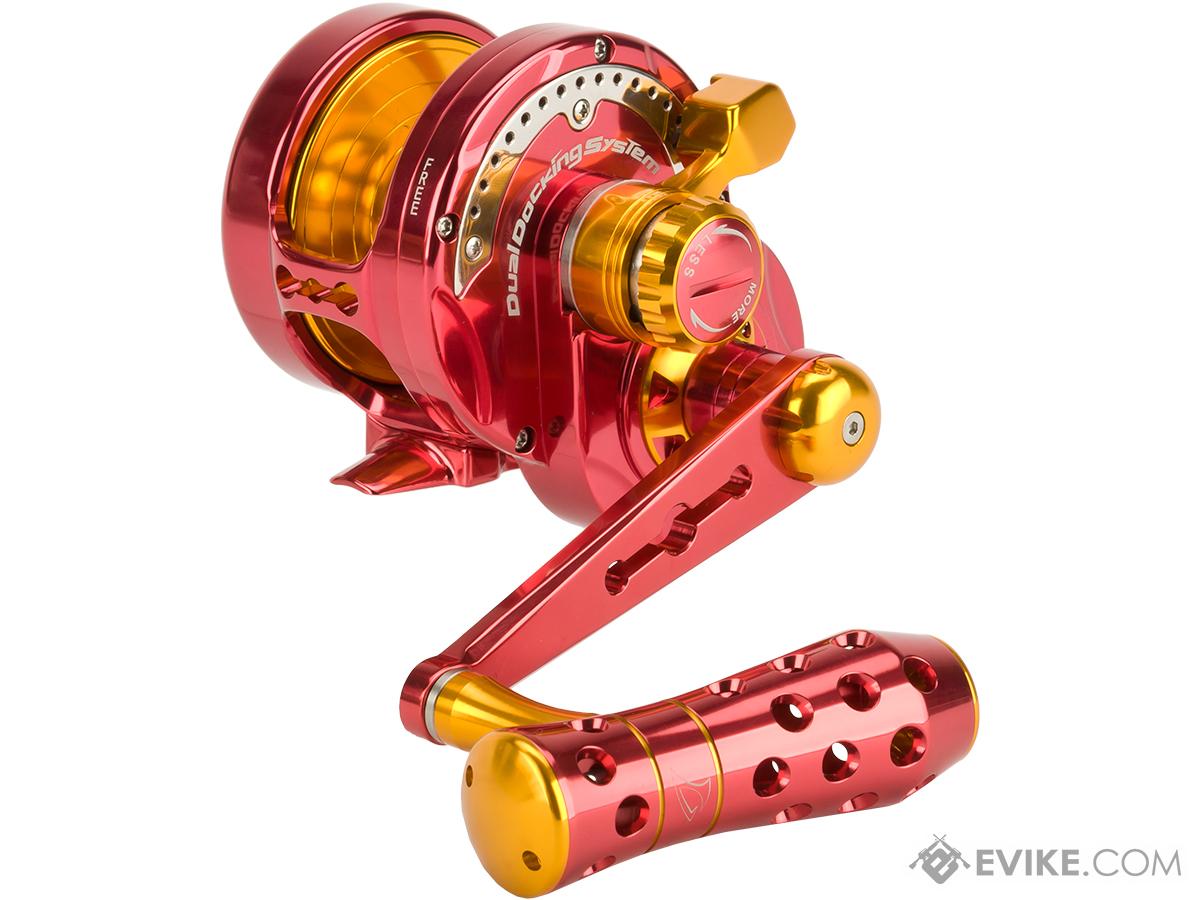 Jigging Master Monster Game High Speed Fishing Reel (Color: Red-Gold / PE5N / Right Hand)