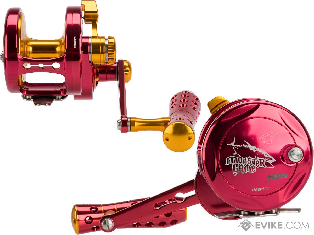 Jigging Master Monster Game High Speed Fishing Reel (Color: Red-Gold / PE8  / Right Hand), MORE, Fishing, Reels -  Airsoft Superstore