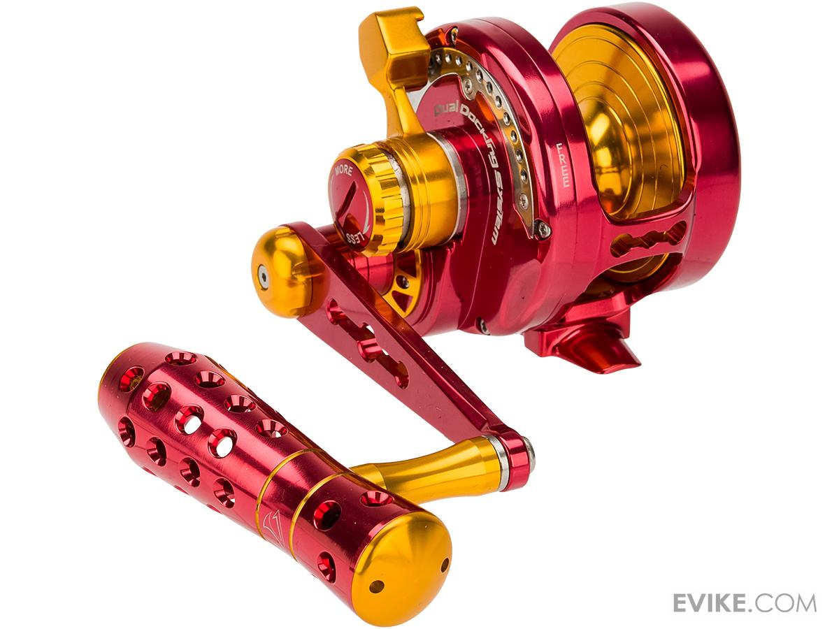 Jigging Master Power Spell Fishing Reel (Color: Red-Gold / PE5N / Left Hand)