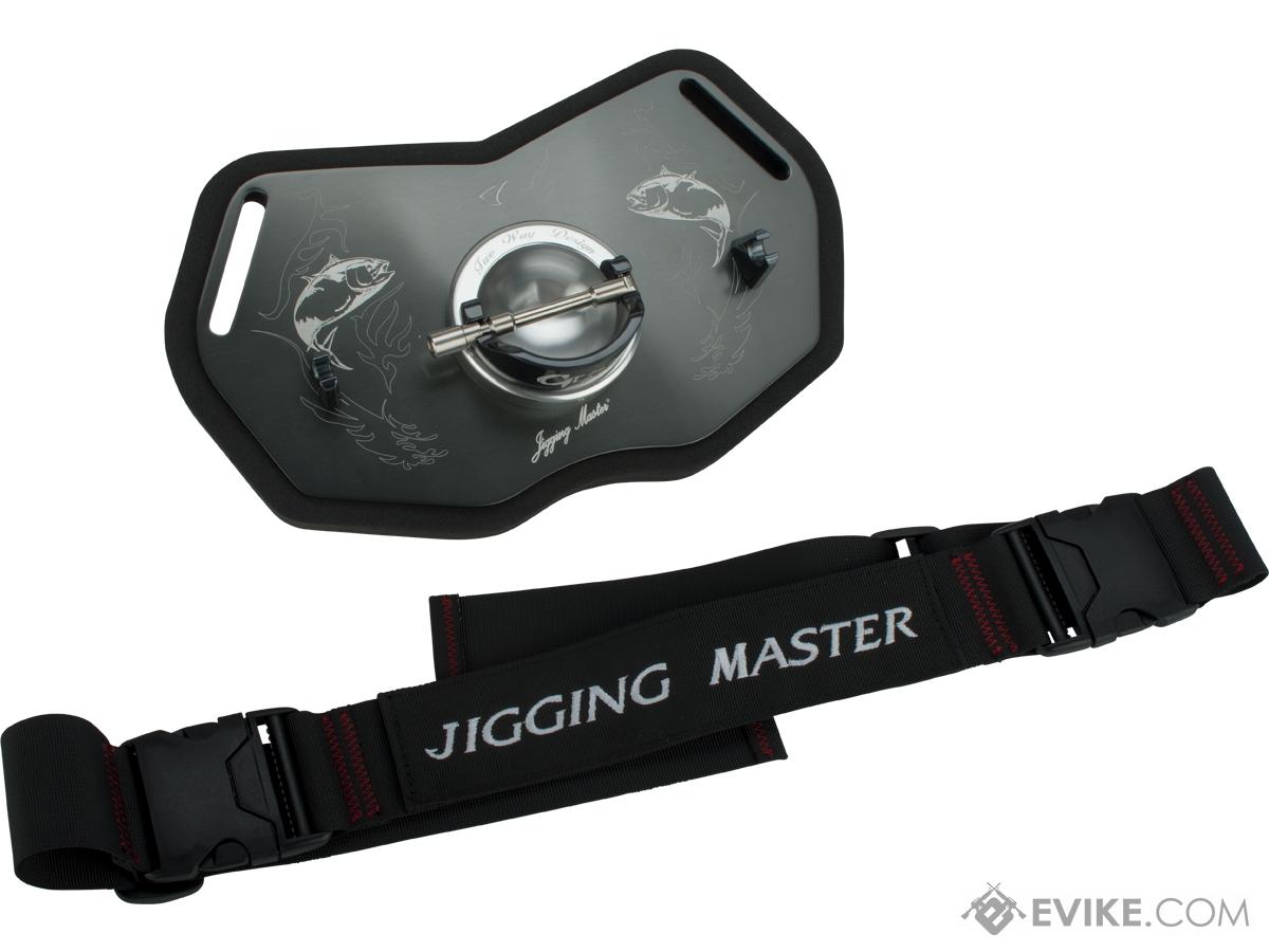 Jigging Master Patented Two Way 2012 Gimbal Plate (Model: Right Hand Grey / Silver)
