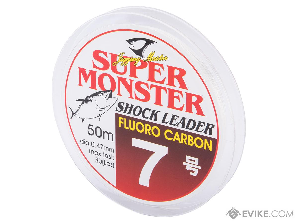 Jigging Master Super Monster 100% Fluorocarbon leader 50M (Test: 30lbs),  MORE, Fishing, Lines -  Airsoft Superstore