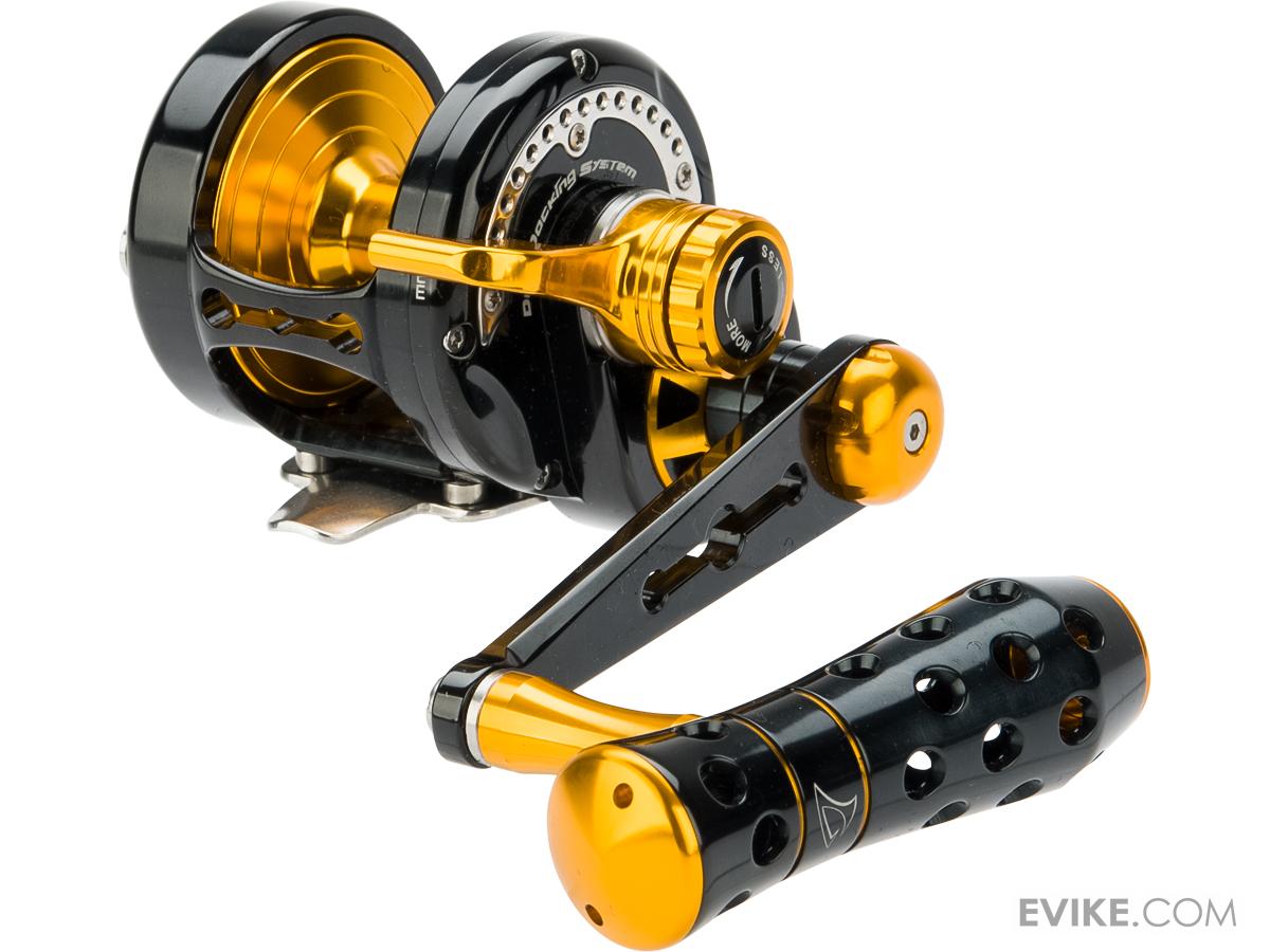 Jigging Master Power Spell Fishing Reel (Color: Black-Gold / PE4 / Right Hand)