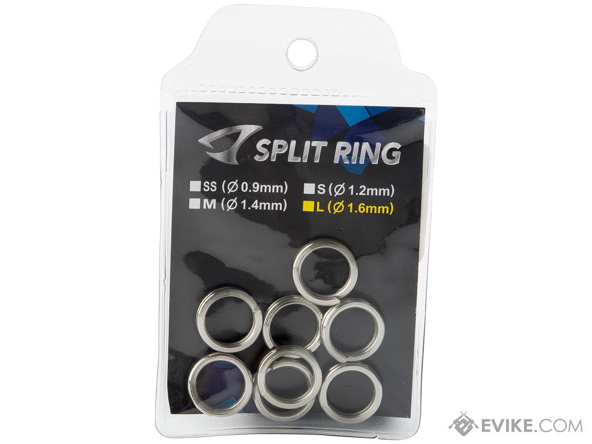 Jigging Master Fishing Split Rings (Size L / 280 LBS), MORE, Fishing