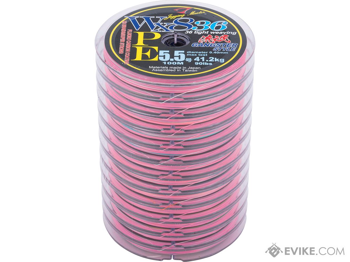 Jigging Master Gangster WX8 36 Knit Tight Weaving PE Braided Line (Size:  #4 80 lbs), MORE, Fishing, Lines -  Airsoft Superstore