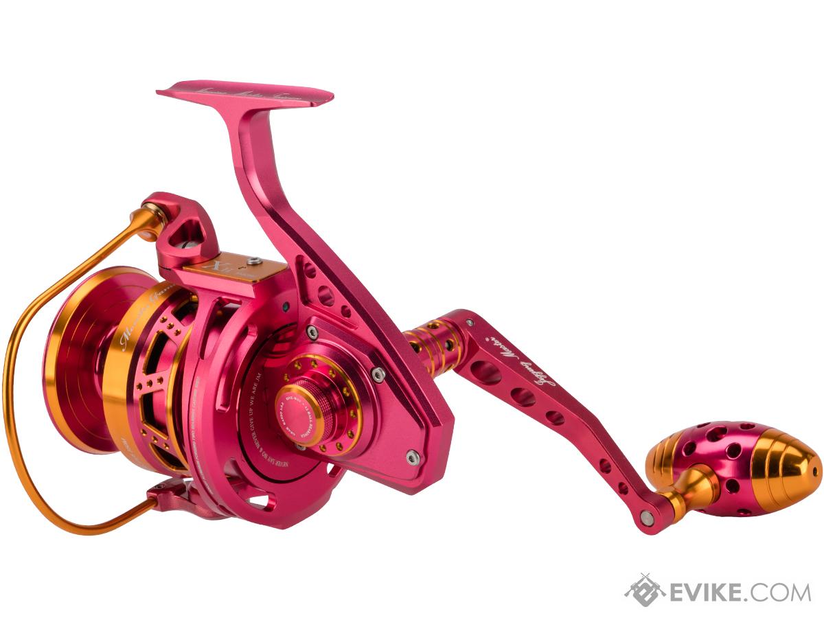 Jigging Master Monster Game Spinning Fishing Reel (Model: 8000XH-16000S /  Red-Gold), MORE, Fishing, Reels -  Airsoft Superstore