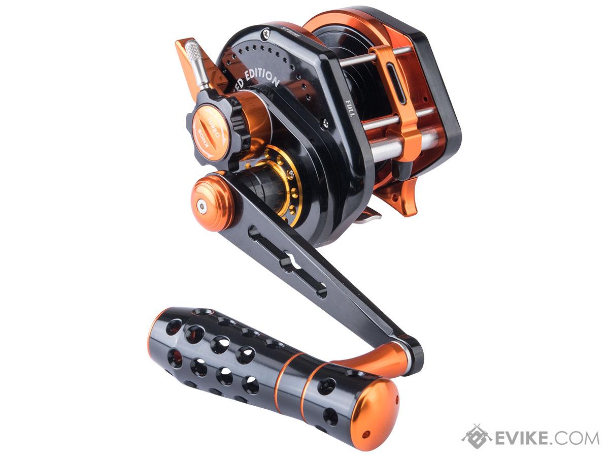 Jigging Master VIP Limited Edition Wiki Violent Slow Lever Wind Fishing Reel  w/ Automatic Line Guide (Model: 3000H / Right Hand / Black - Orange), MORE,  Fishing, Reels -  Airsoft Superstore