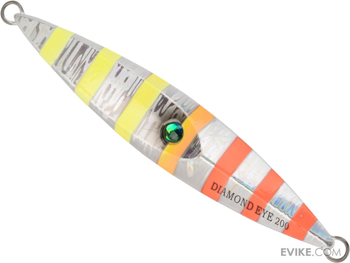 Jigging Master Short Diamond Eye Jig (Color: Sunset Zebra / 400g)