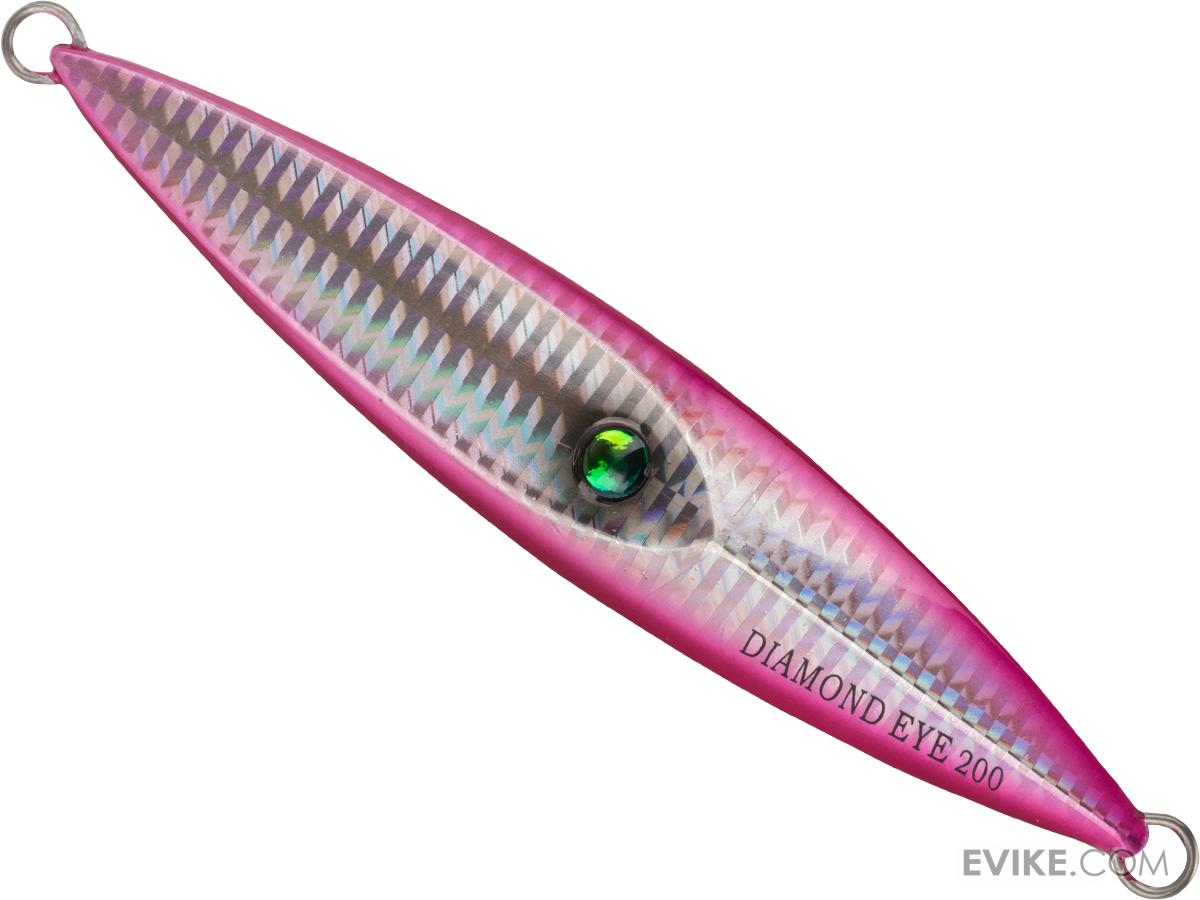 Jigging Master Short Diamond Eye Jig (Color: Pink Hologram / 500g)